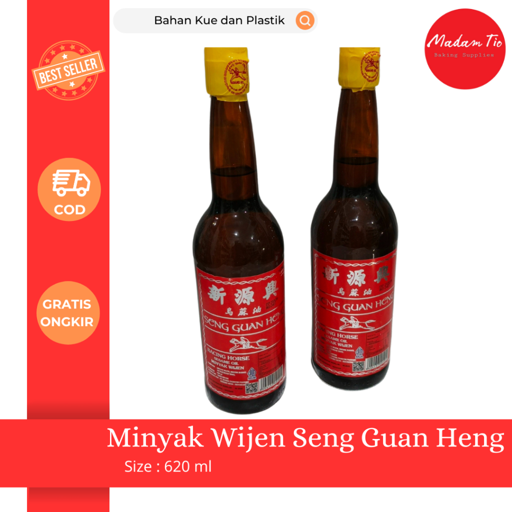 

Minyak Wijen Seng Guan Heng 620ml 1pcs