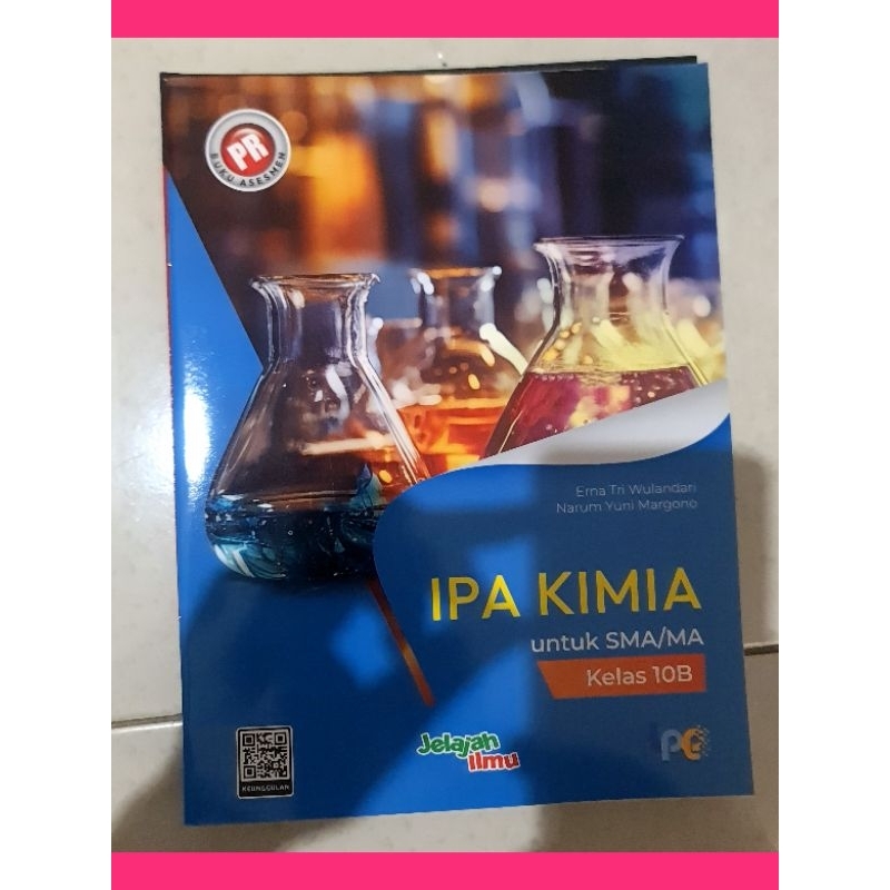 Buku lks pr interaktif kurikulum merdeka IPA kimia kelas X, 10 semester 2 tahun 2025 Intan Pariwara