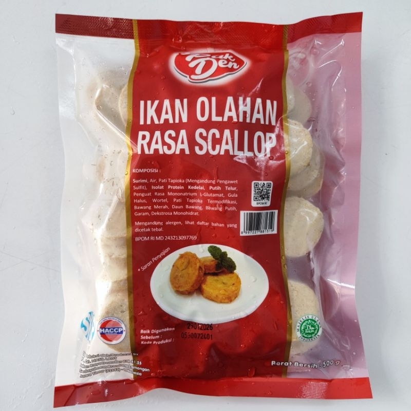 

Scallop Ikan Pak Den 500g