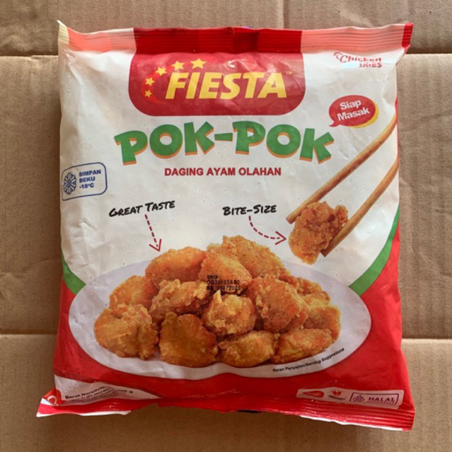 

Fiesta Chicken Nugget Pok Pok 400g (Area Sumbar) Frozen Food