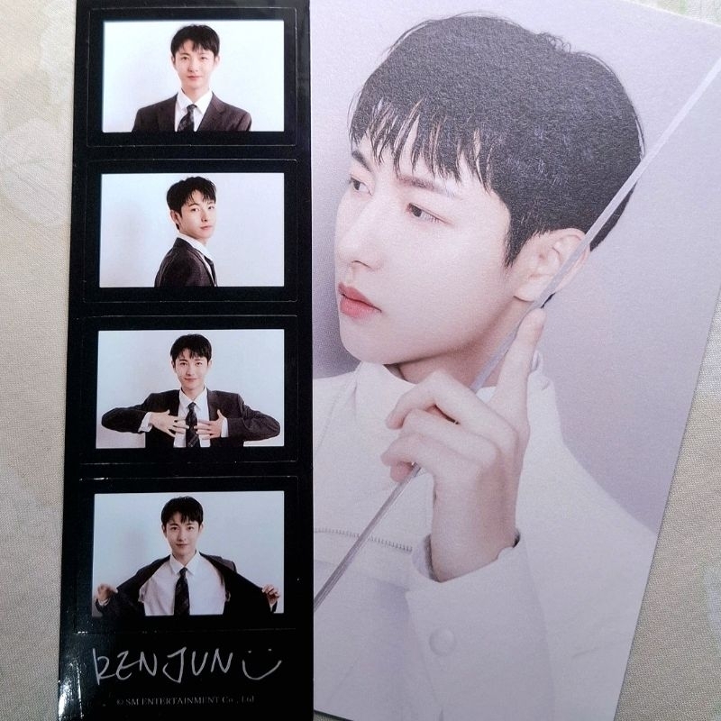 Photostrip Sticker Artprint Renjun Bonus PC Official The Dream Fencing Club NCT DREAM SG23