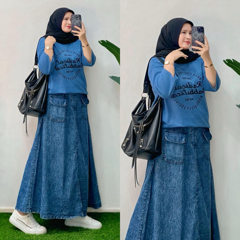 Set Rok rb / Setelan Rok Wanita Terbaru / Setelan Rok Wanita Kekinian
