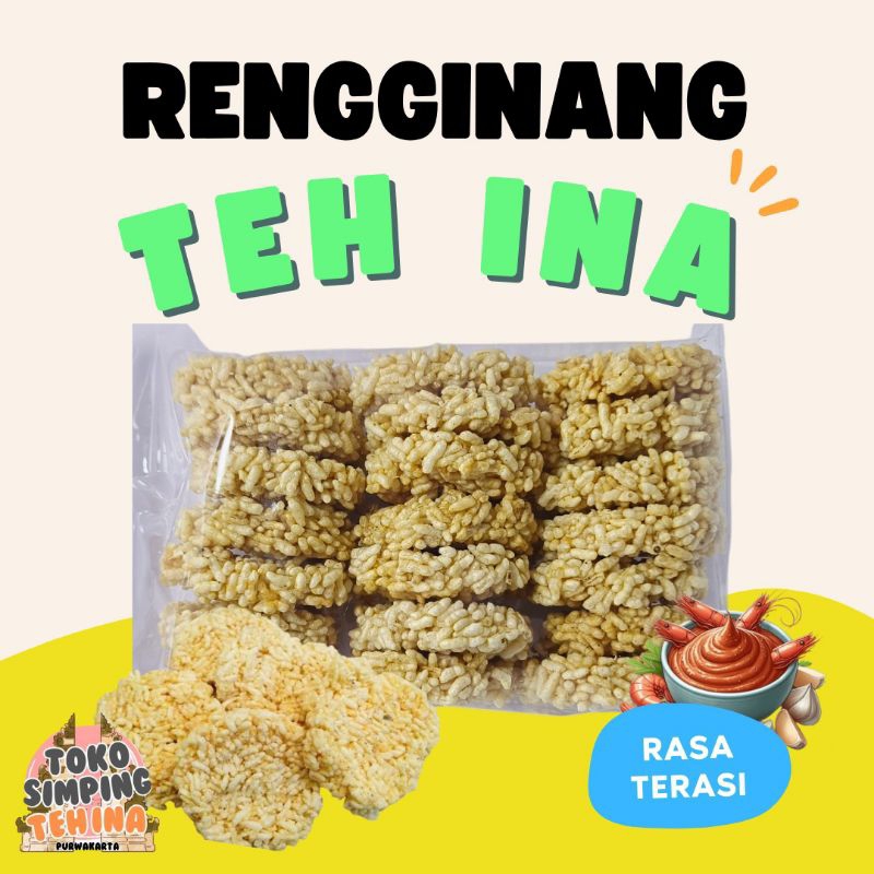 

Rengginang Teh Ina Rasa Terasi