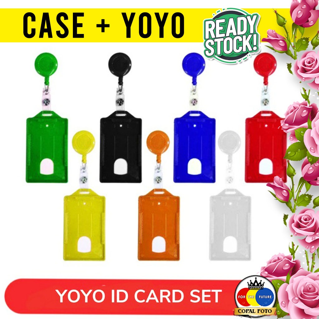 

1 Set Yoyo Id Card + Case Id Card Holder - Tempat id card yoyo gantungan saku