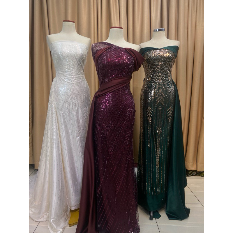 brokat tile etnik / brokat premium / tile pesta / kain brukat meteran / tile mewah