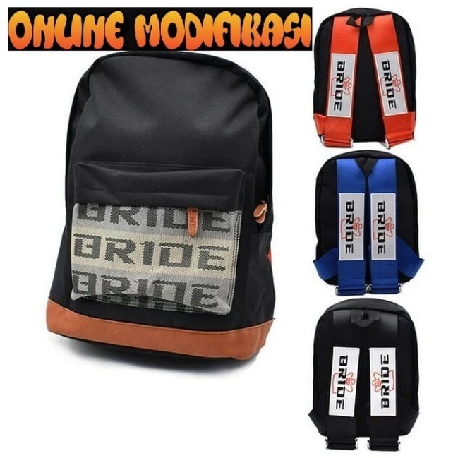 Tas Ransel BRIDE Tas Ransel Racing JDM Bride TAS RANSEL SPORT