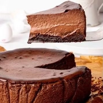 

Burnt Cheesecake Coklat 20cm