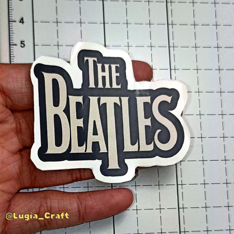 

Sticker / Band / The Beatles / Waterproof 6x7cm,sticker murah