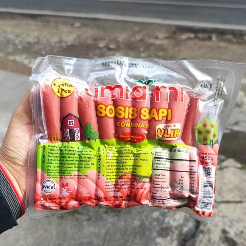 

Sosis Sapi Umiami isi 50pcs