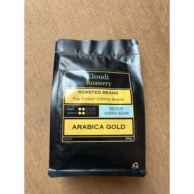 

100% Kopi Java Arabica Gold Premium kemasan 200 gram