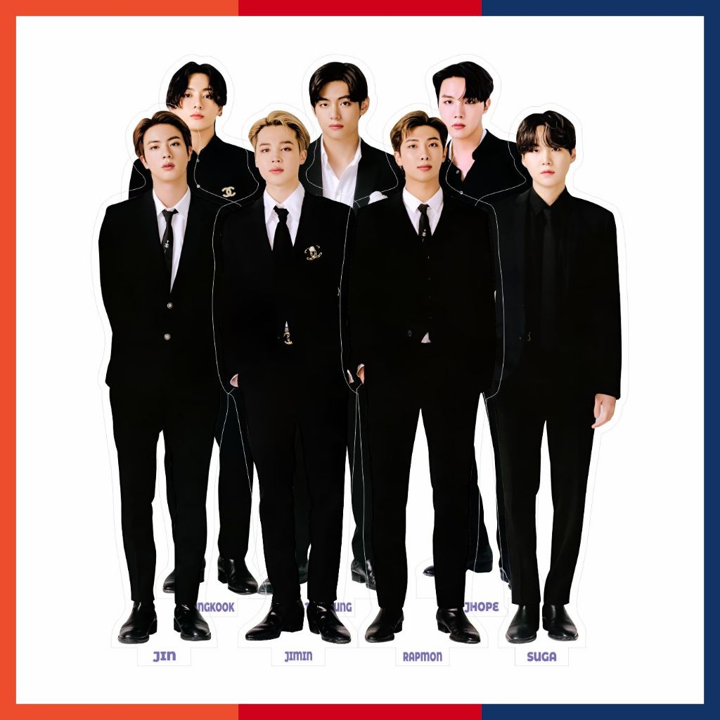 Mini Standee Akrilik BTS New Year’s Eve Live 2021