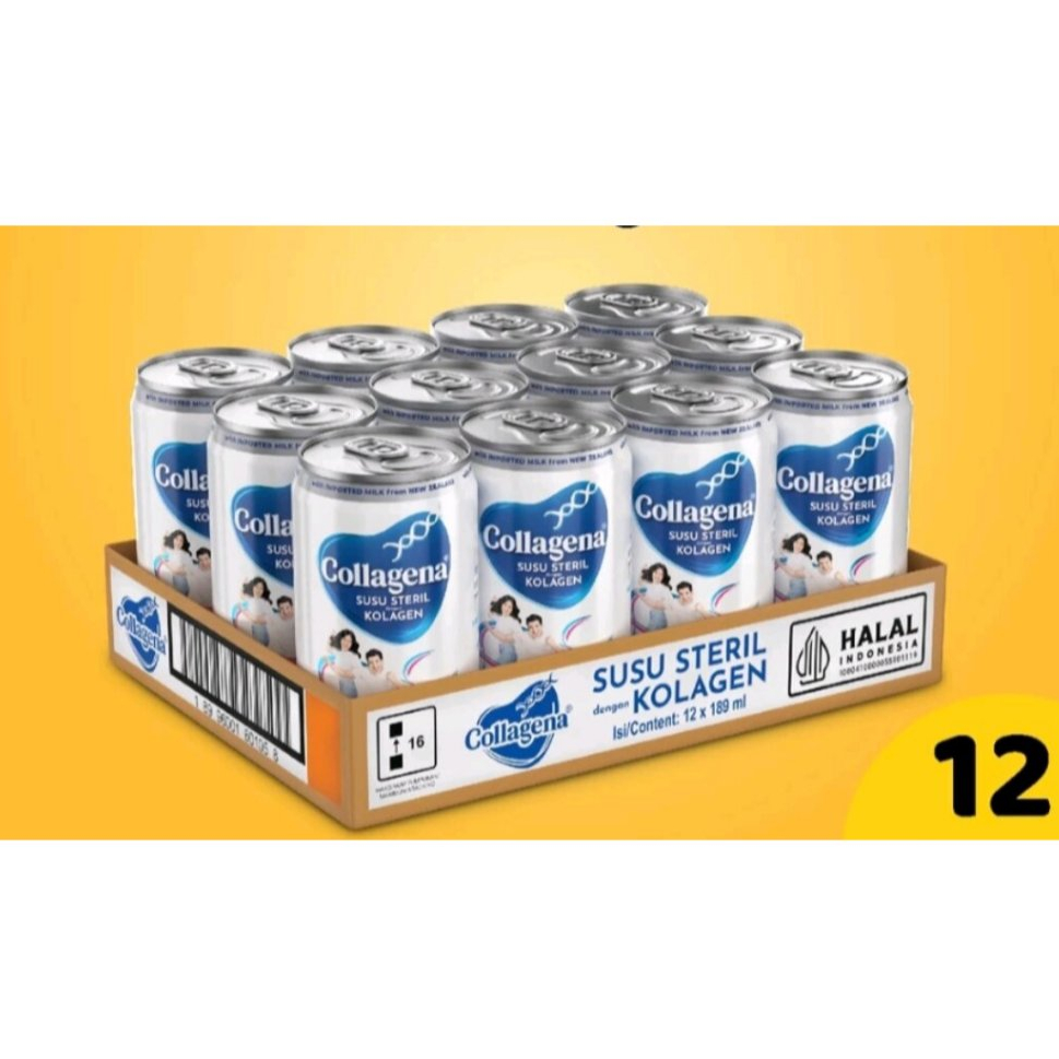 

Collagena Susu Steril Dengan Kolagen 189 mL per Lusin