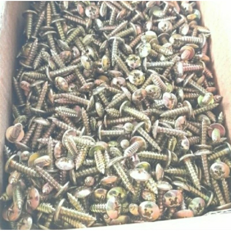 

( paket 200 pcs ) ts at ab 8x3/4 -Hitam