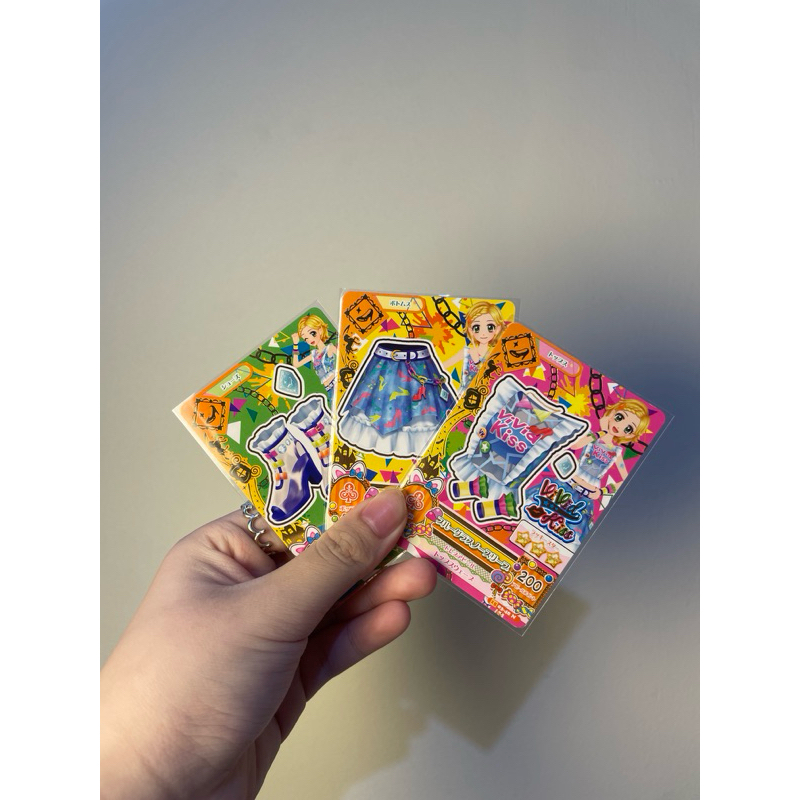 AIKATSU SERIES AIKATSU AKARI GENERATION VIVID KISS ROMANCE STORY CINDERELLA BLUE GLASS COORD