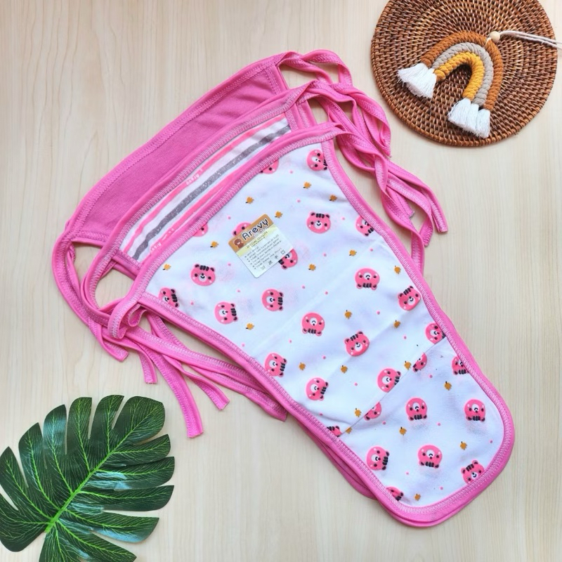 6 Popok Tali Bayi Arevy Babywear Popok Bayi Double Kain Premium Best Seller Popok Bayi Newborn