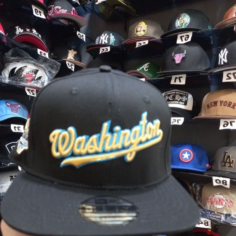 Topi Snapback Washington Kualitas Premium