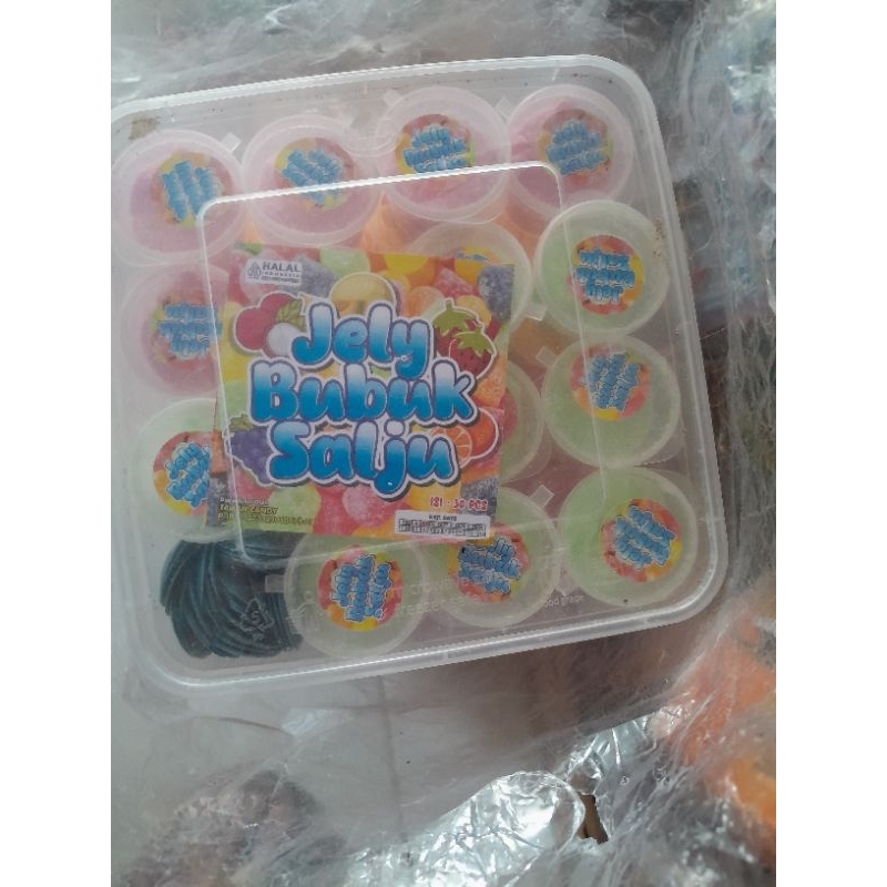 

jelly bubuk salju isi 30 biji