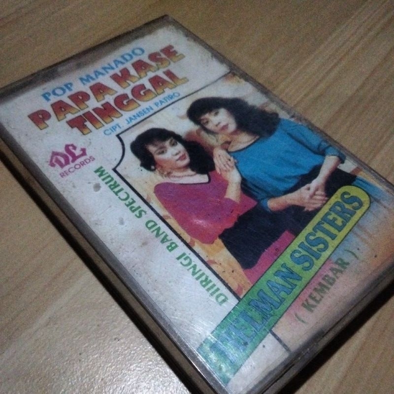 kaset pita full box original"POP MANADO PAPA KASE TINGGAL"