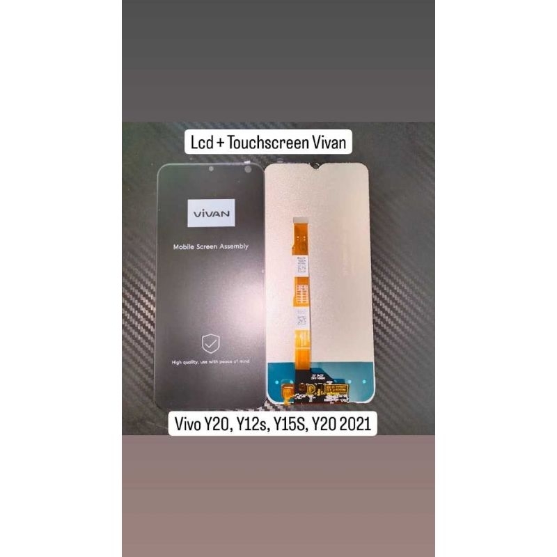 lcd vivo y12s Y20 y15s vivan original100% garansi 1tahun
