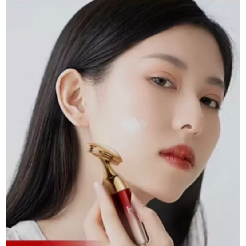 Alat Setrika Wajah RED GOLD  / Pemijat Perawatan Kulit Anti Anging / Facial Massager / Alat Perawata