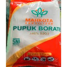 Pupuk Borate Borat Boron Mahkota Kemasan 1kg Original