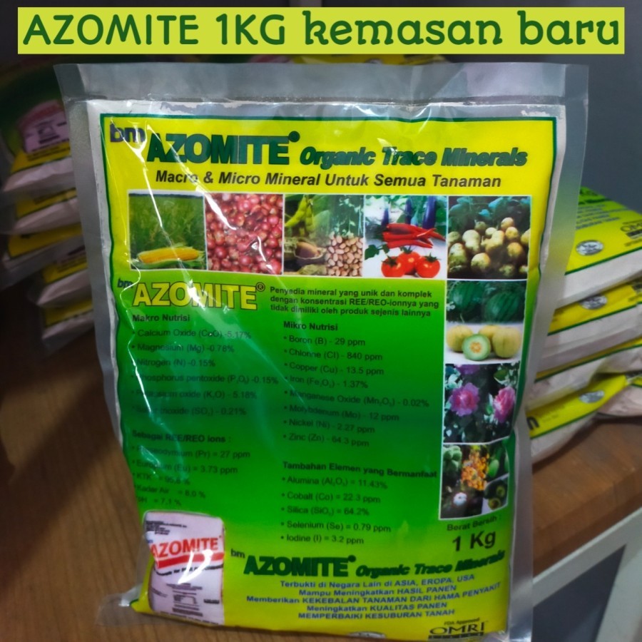 >>>>>] AZOMITE, trace mineral organik 1kg