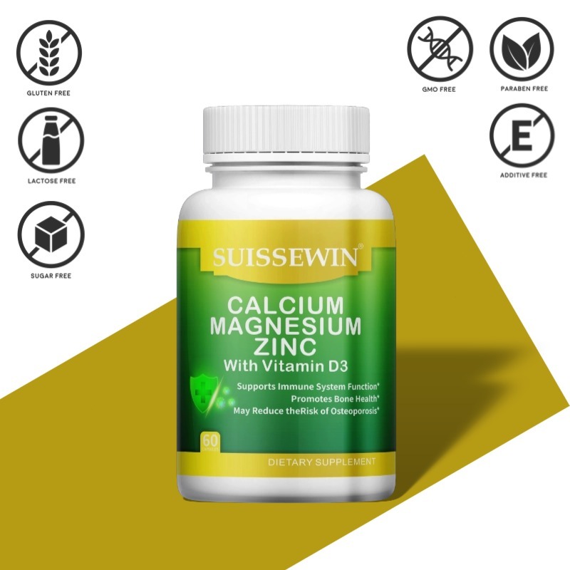 Kalsium Magnesium Seng dengan Vitamin D3