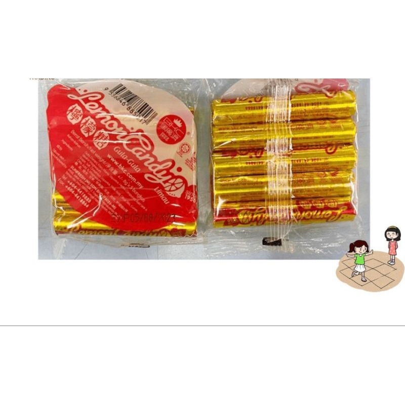 

Permen tablet lemon /Limau candy 1 pack isi 5