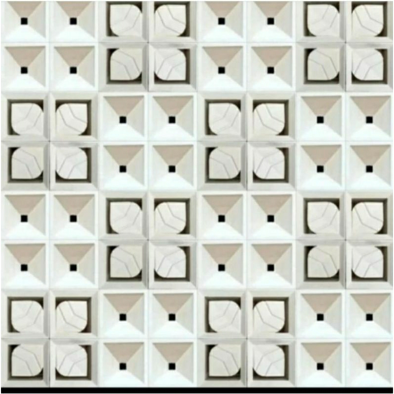 Roster beton kombinasi pagar Roster pagar rumah