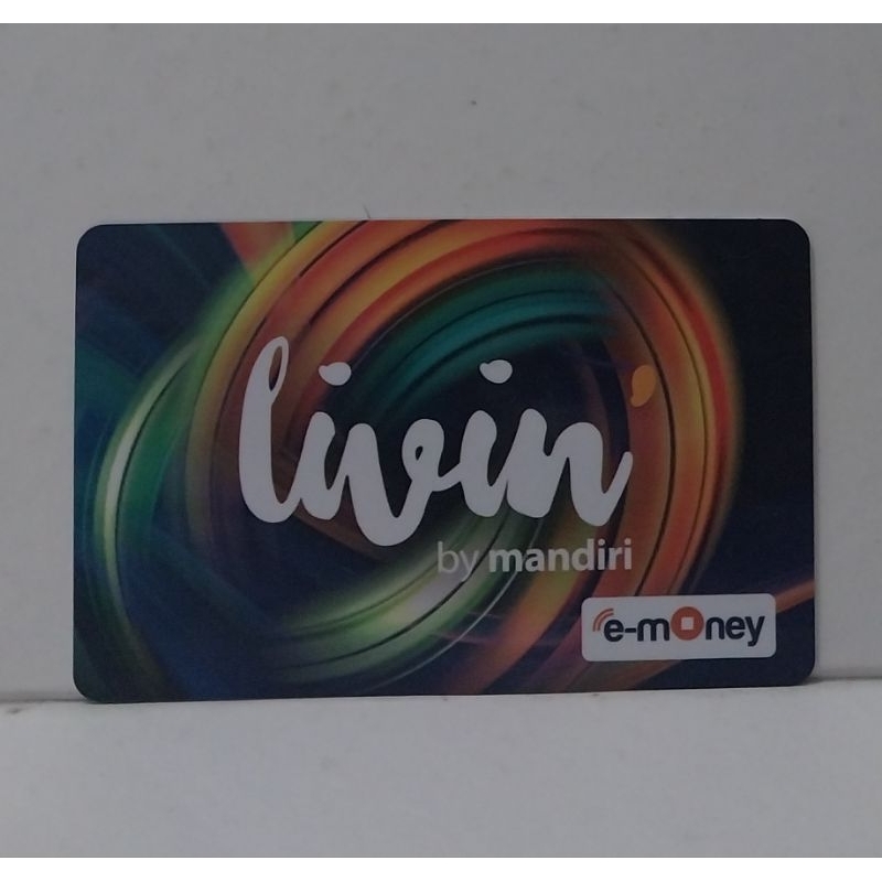 etoll - kartu emoney livin original mandiri termurah (saldo0-20k)