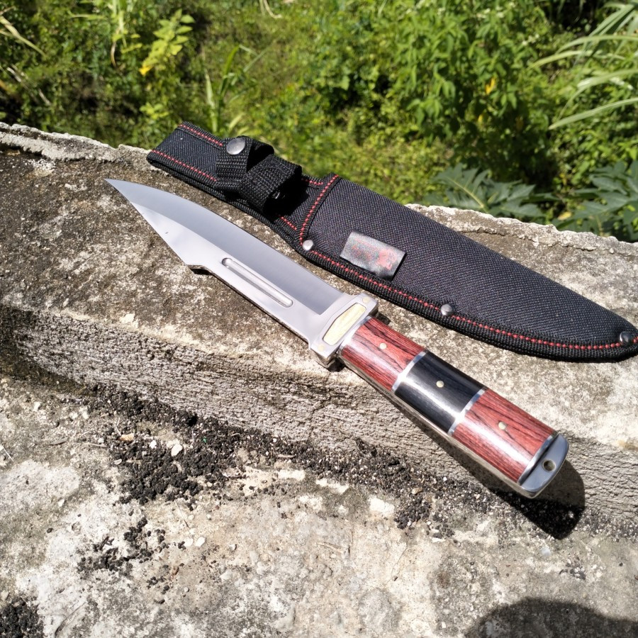 Pisau Survival Rambo A16 Camping Outdoor