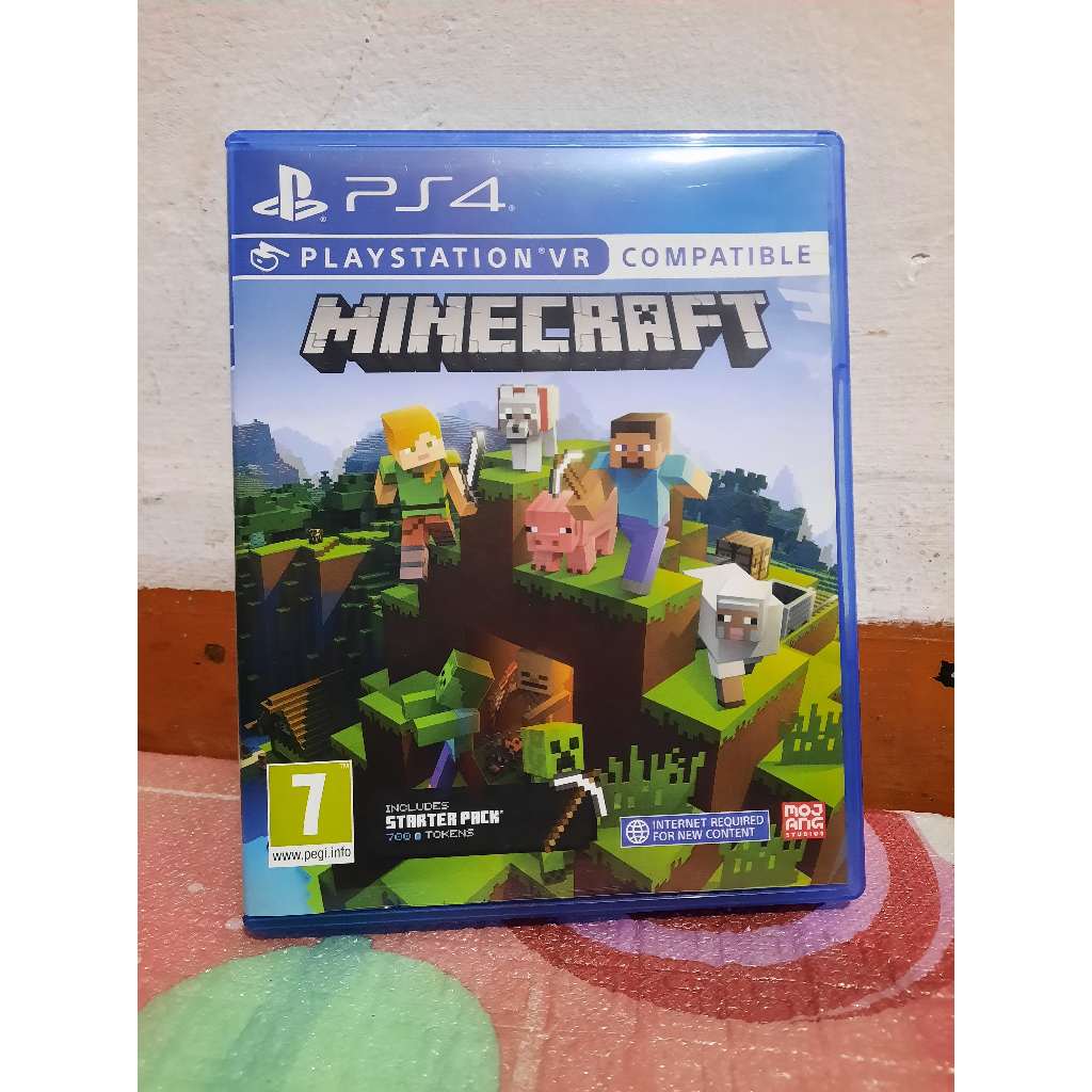 BD PS4 Minecraft Kaset game Mine Craft playstation 4 compatible VR