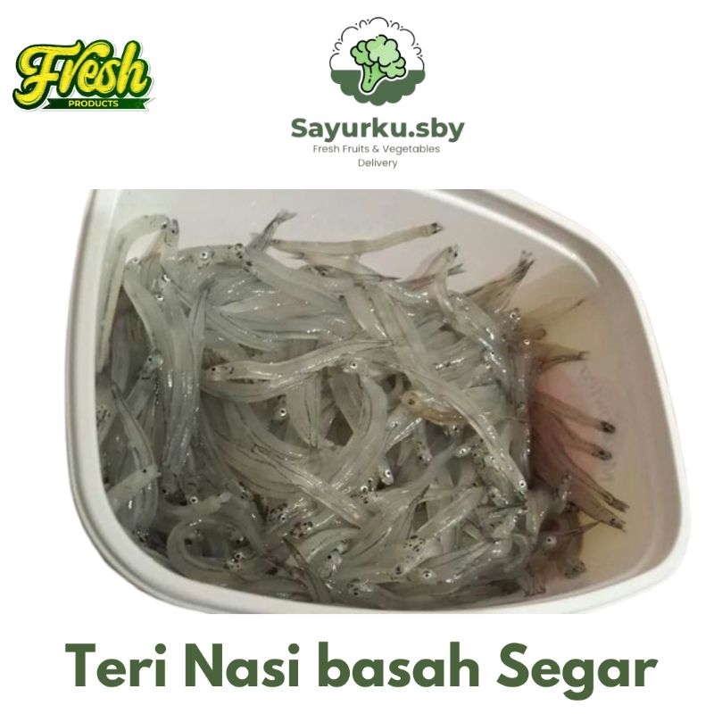 

Sayukur.sby (Bisa kirim instan) Teri Nasi Basah untuk MPASI Fresh 200gr