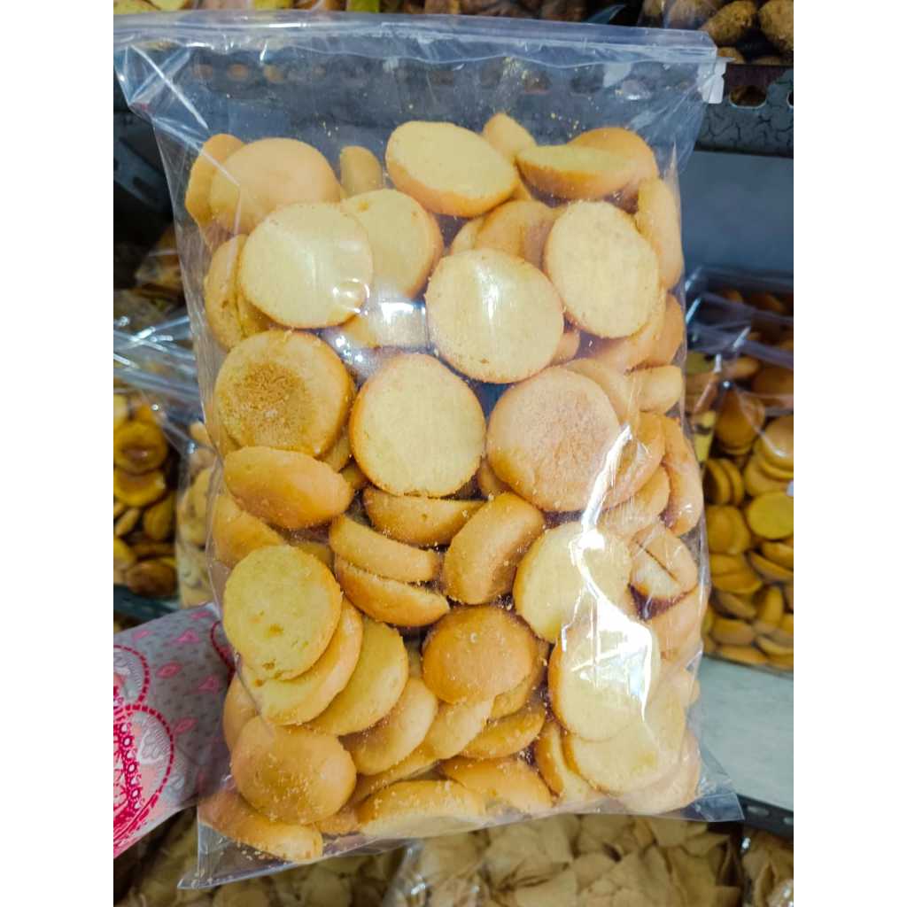 

ROTI BAGELEN MANIS/ROTI KERING/KUE KERING 500gram