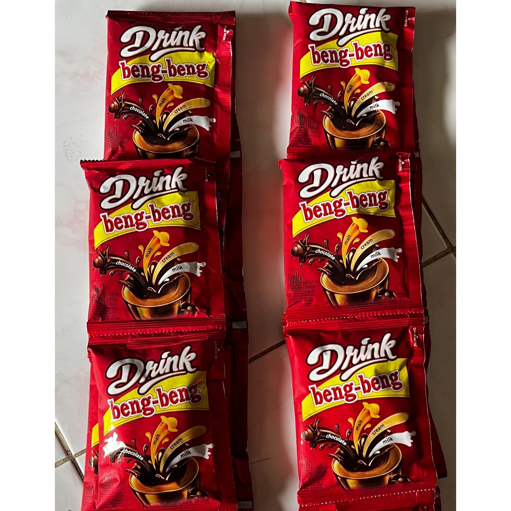 

Drink Beng beng ( Harga 1 renteng isi 10 sachet x 30 gr )