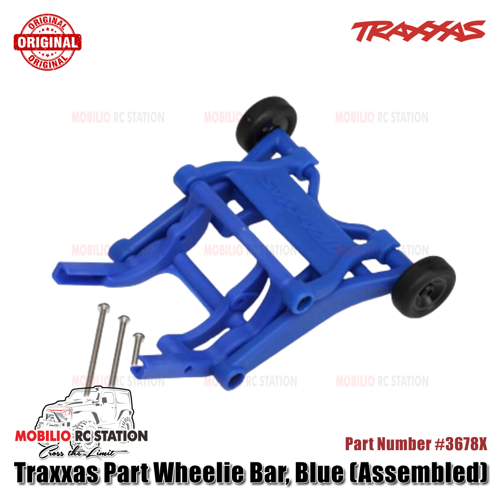 Wheelie Bar 3678X for 1/10 Traxxas Slash 2WD Rustler Stampede Bandit Ford F-150 RC Car Upgrade Parts