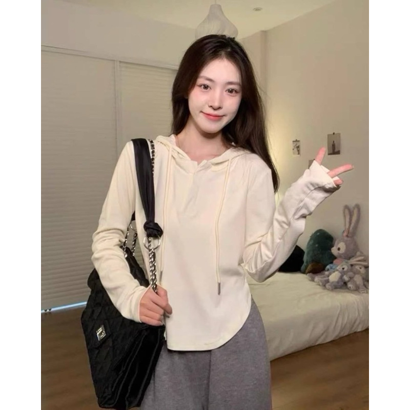 GIANTS HOODIE LONGHAND SLIM TOP ATASAN KAOS LENGAN PANJANG BASIC PREMIUM BKK READY