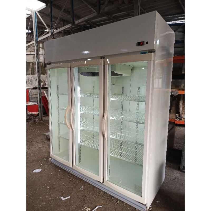 showcase chiller 3 pintu second