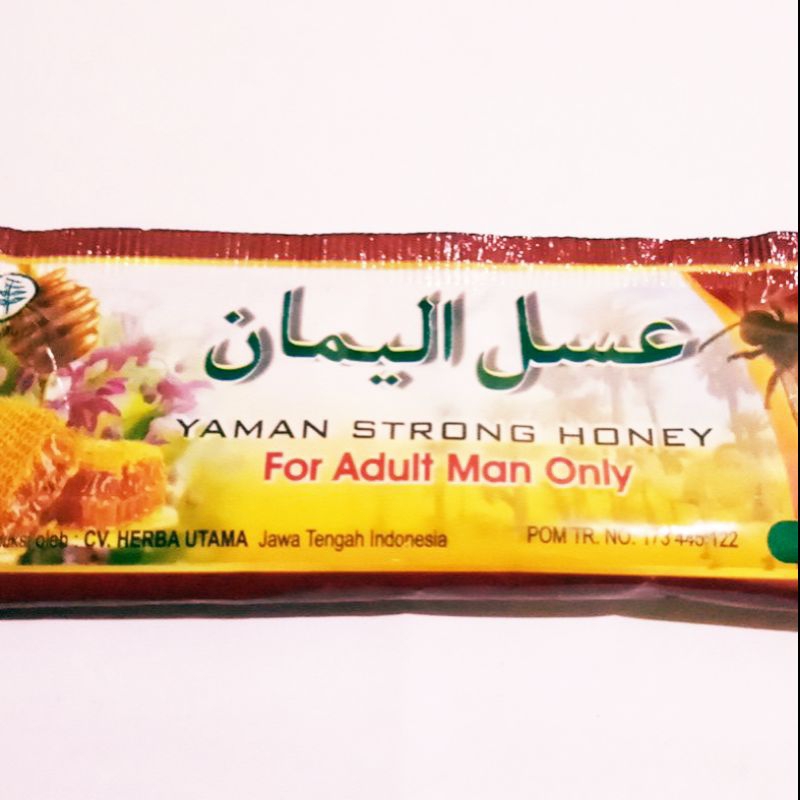 

madu yaman/sachet