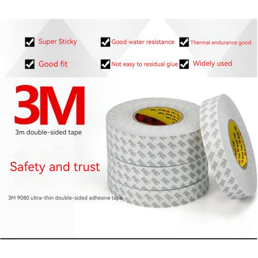 

Hans!! 3M Double Tip Murah Lakban Super Perekat Lengket 2 Sisi Paling Dabel Tip Clear Diameter Sedang/Lengket Banget isolasi/Dua lem Dabel tip Bening tep doble dabel Selotip isolatip/iso lasi/Solatip/Tempel Mobil Perlengkapan Rumah Karpet serba Guna
