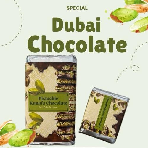 

Dubai Pistachio Kunafa Chocolate | Cokelat Dubai