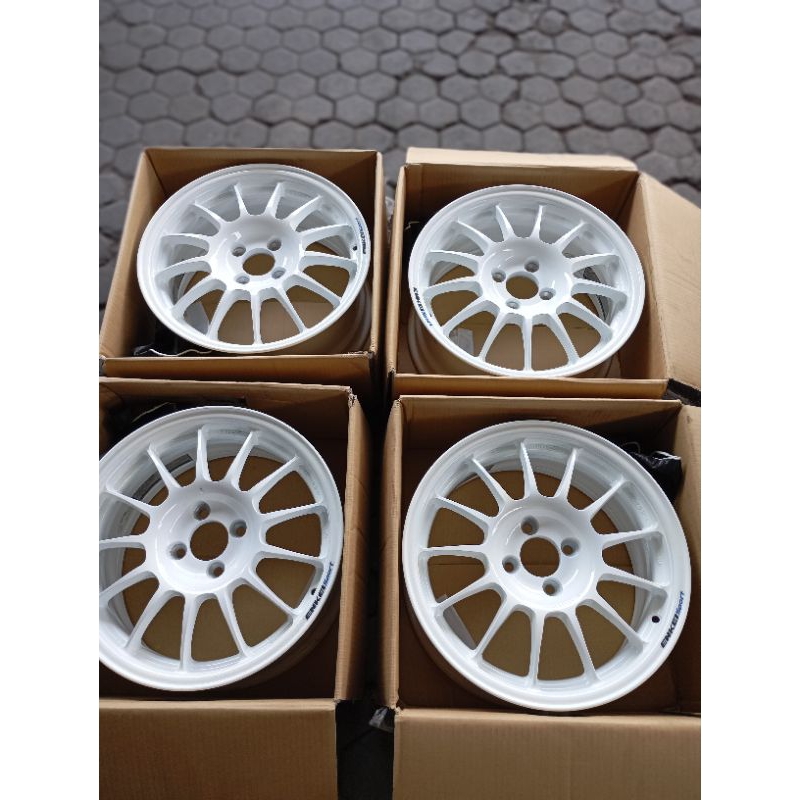 Velg Original Enkei Sports Rct5  Ring 16 pcd 4x100 Lobang 4 made in japan
