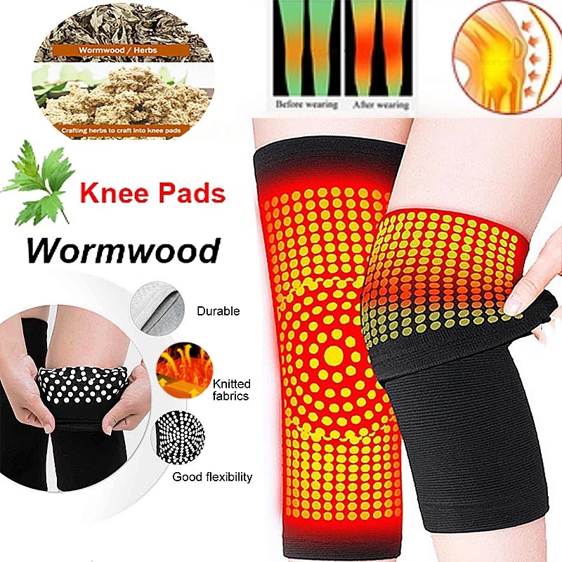 Deker lutut kesehatan/Bantalan lutut/Sabuk Terapi Lutut Apsintus/Sabuk Terapi Pemanas Lutut/Alat Ter