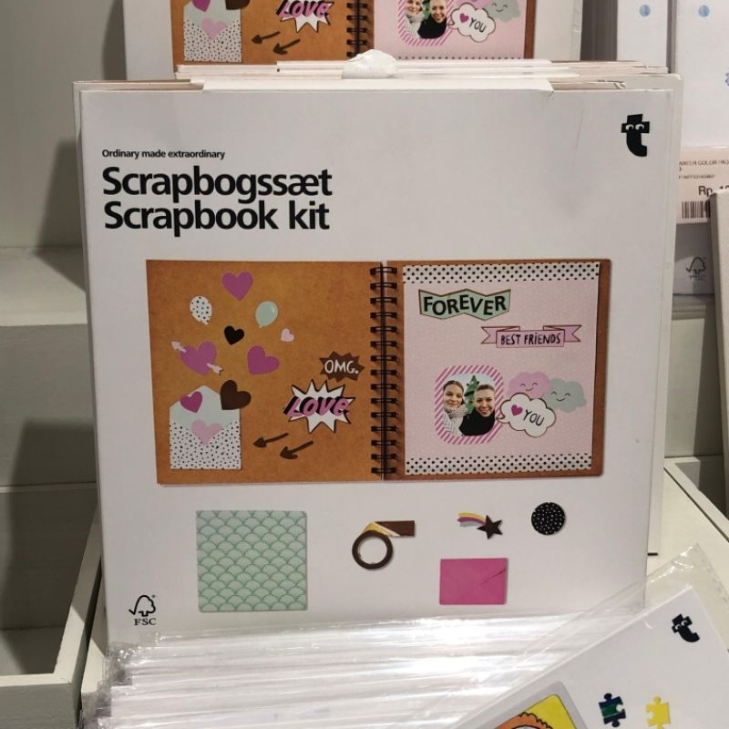 

[JASTIP FLYING TIGER] Scrapbook Kit