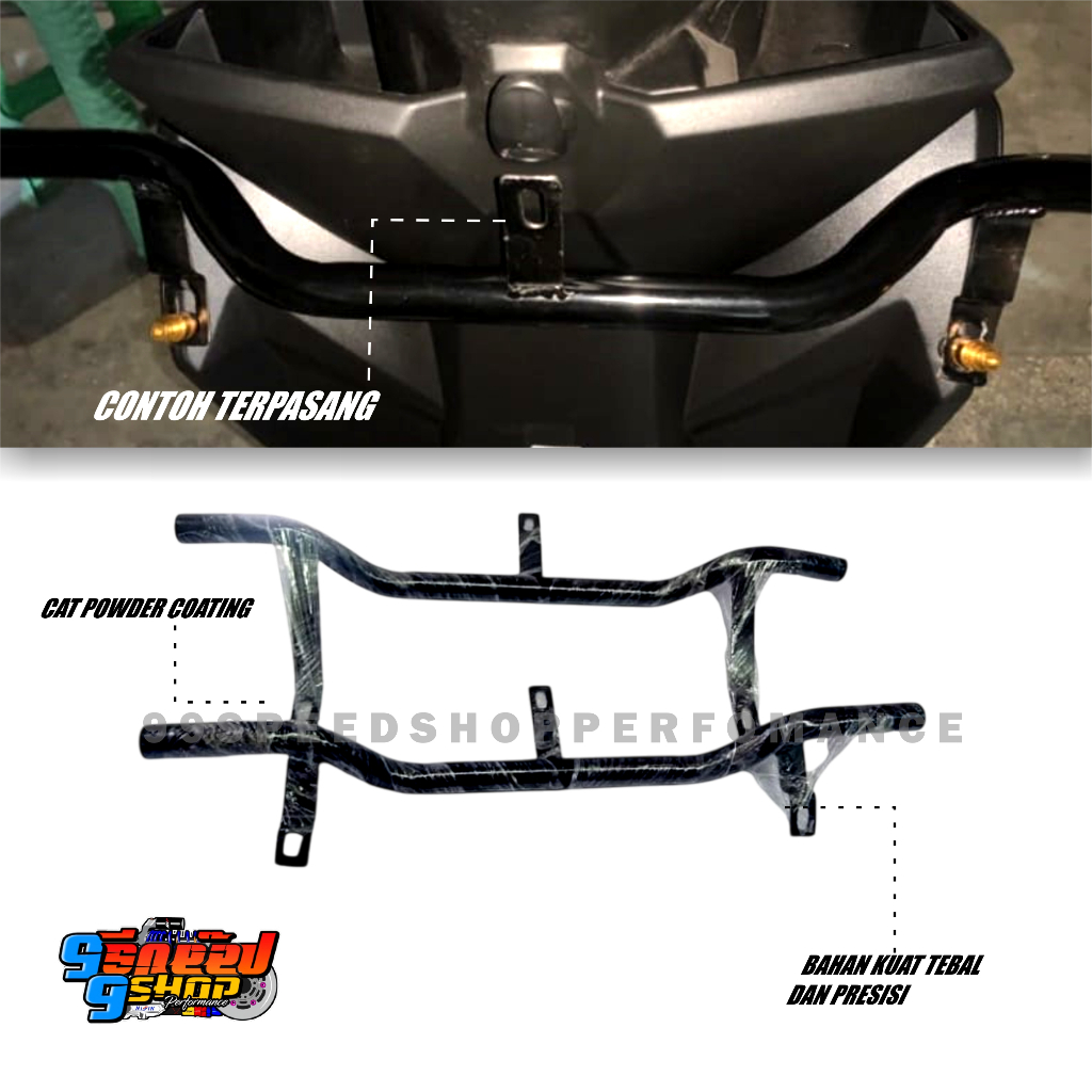 Dudukan lampu tembak beat streat / beat F1 / beat karbu / beat 2020 COD