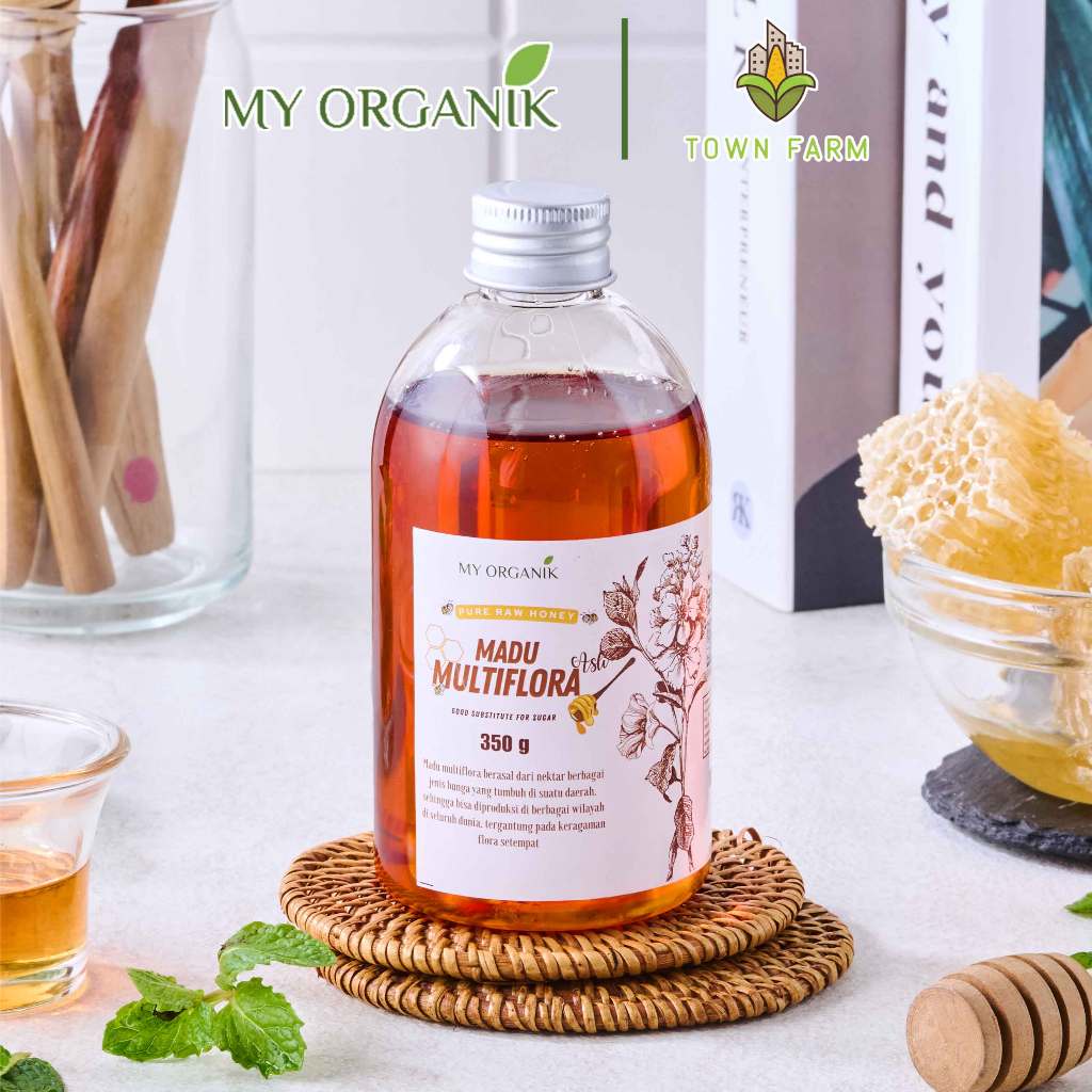 

My Organik Madu Murni Multiflora 350 Gr Premium Pure Original Asli Tanpa Campuran