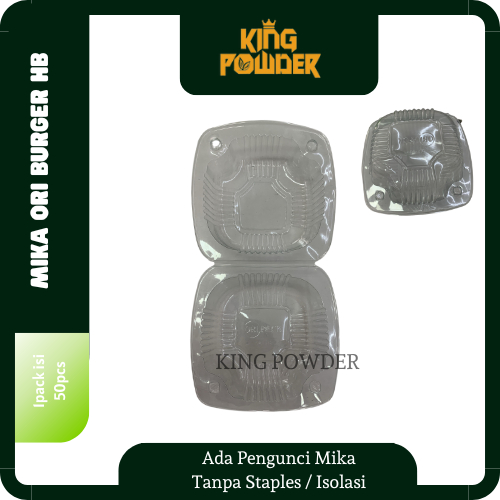 Mika Linch Box HB | Mika Burger | Mika Kue Bolu Bulat | Mika plastik Bulat | Box Mika Bulat | Mika T