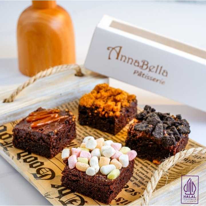 

Annabella Patisserie 4PCS Brownies in Gift Box