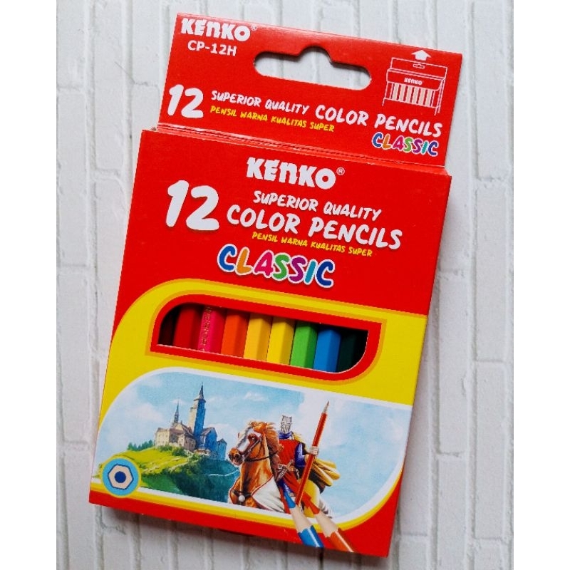 

PENSIL WARNA KENKO 12WARNA PENDEK CP-12 HALF CLASDIC