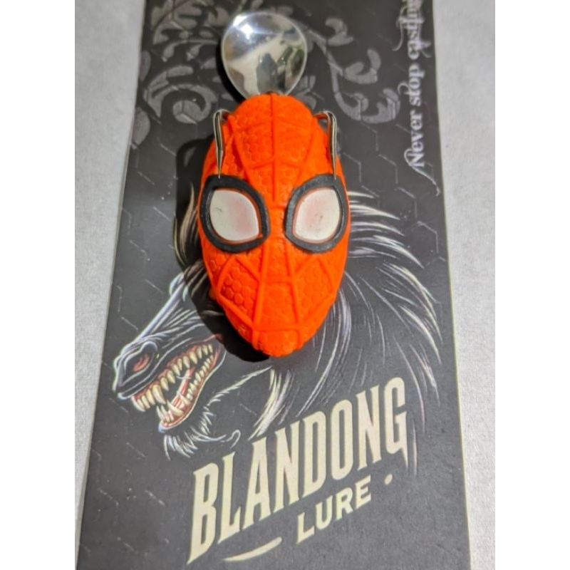 Molding / Cetakan Soft Frog 3D Ukuran 4 Cm(Spider-Man)